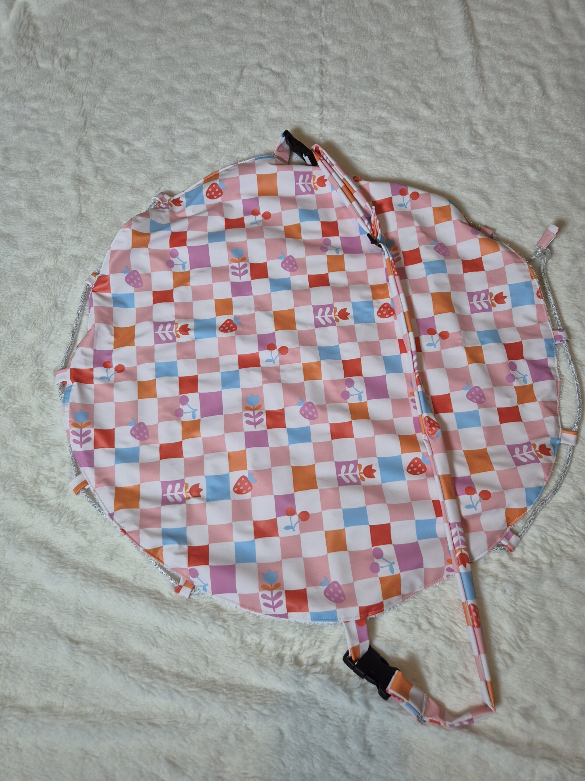 Sac Pieds-au-sec motif fraises – Image 3